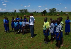 Cris at Sabina Children’s Home and Boarding Primary School