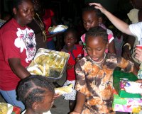 As the children left we were able to pay hands on every child and pray a blessing of Jehovah Jirrah